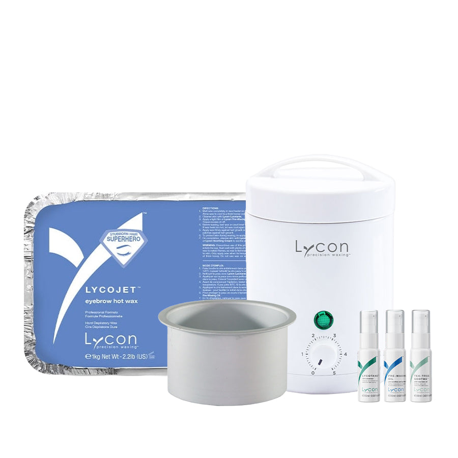 KIT DEPILACIÓN ROSTRO PROFESIONAL CERA ELÁSTICA