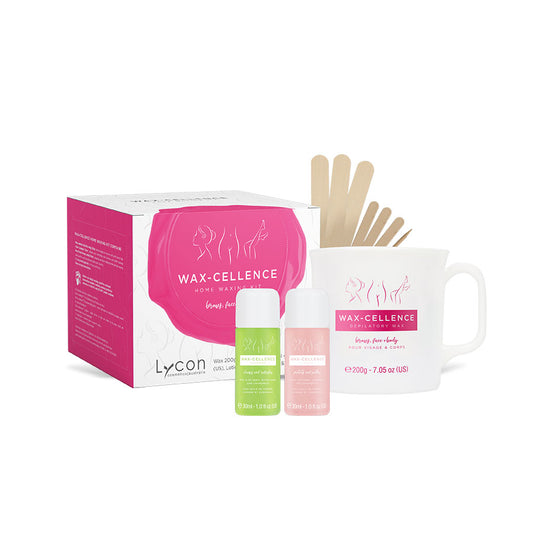 Kit Lycon de depilación casera Wax-cellence 200 g